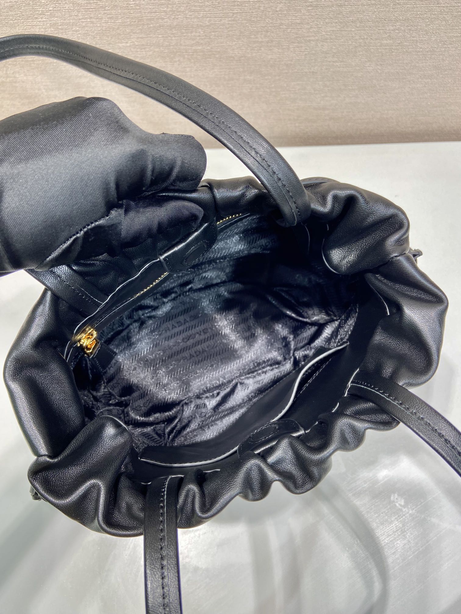 Pra*a 1ns693 tote bag-20*11.5*9cm
