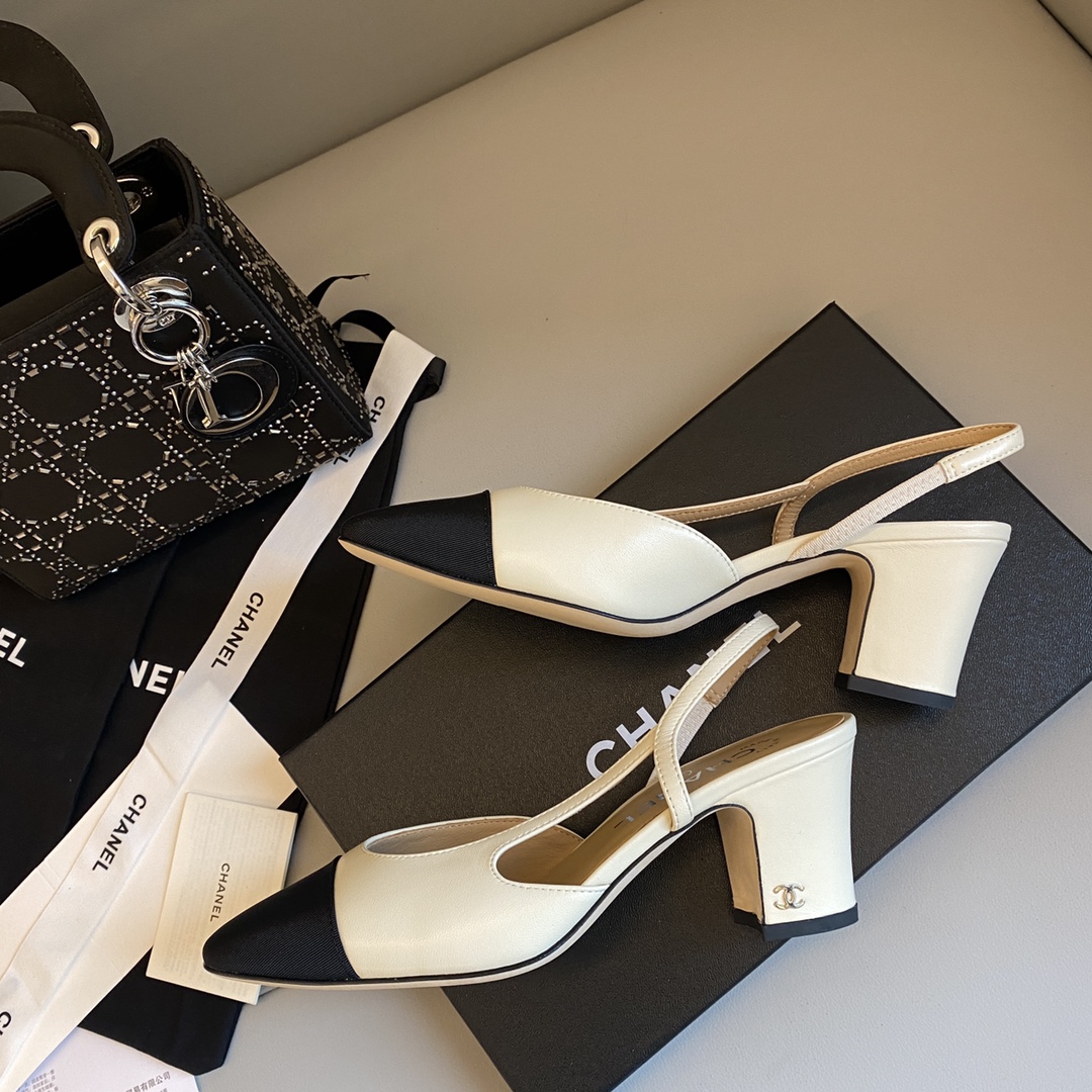 Ch@nel Slingbacks