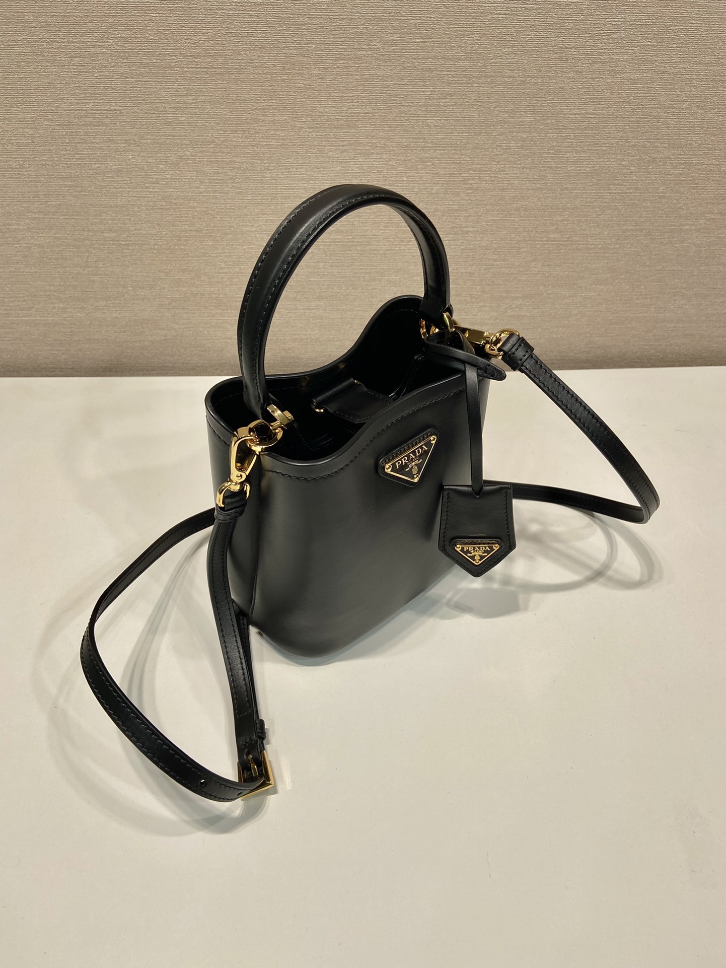Pra*a 1ba373 tote-15*16*9.5cm