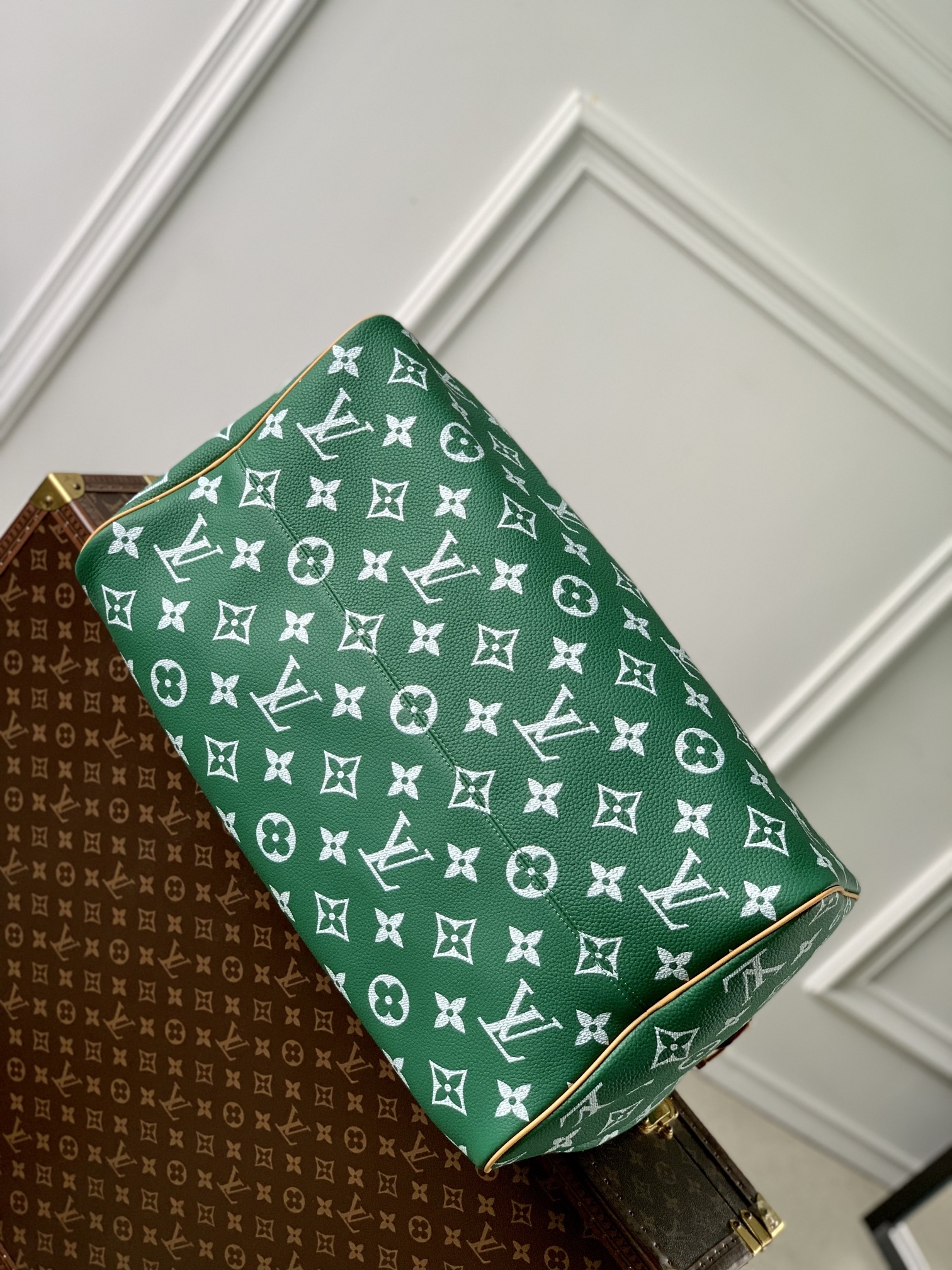 l0*is V*t0n speedy p9 bandoulière 50 monogram leather -50x32x29cm