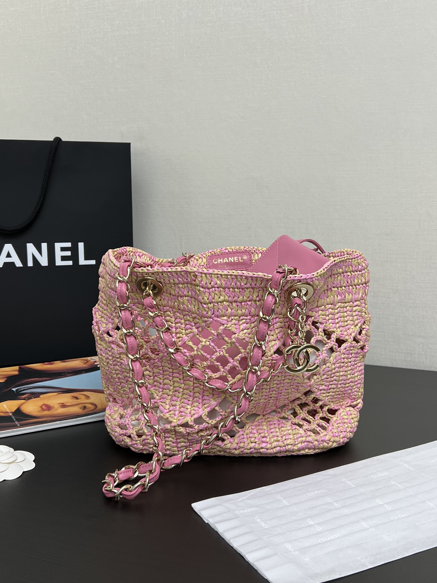 Ch@nel Coco Beach Bag-24.5*32*10CM