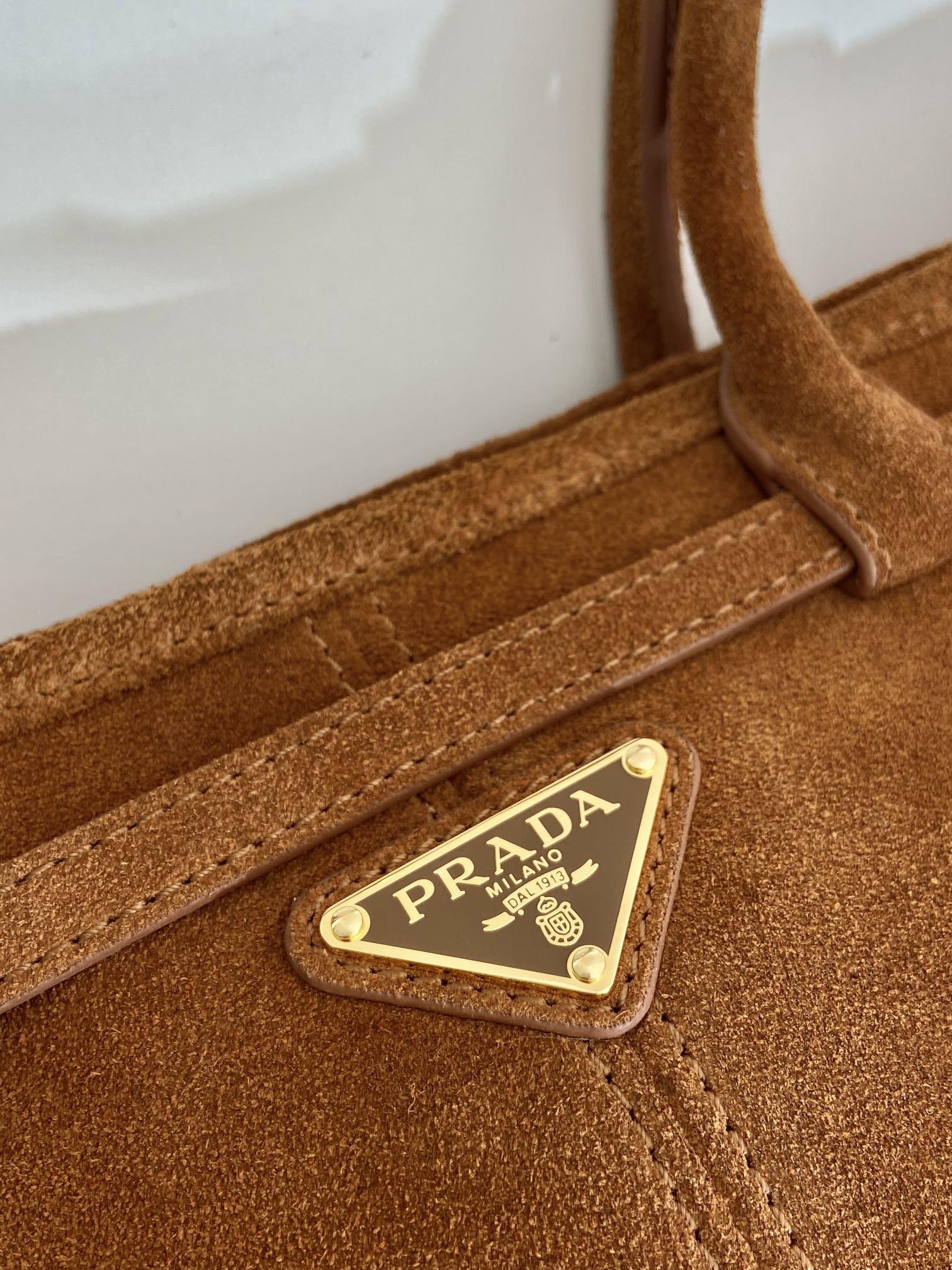 Pra*a 1ba426a lussol vintage tote-32*15.5*12cm