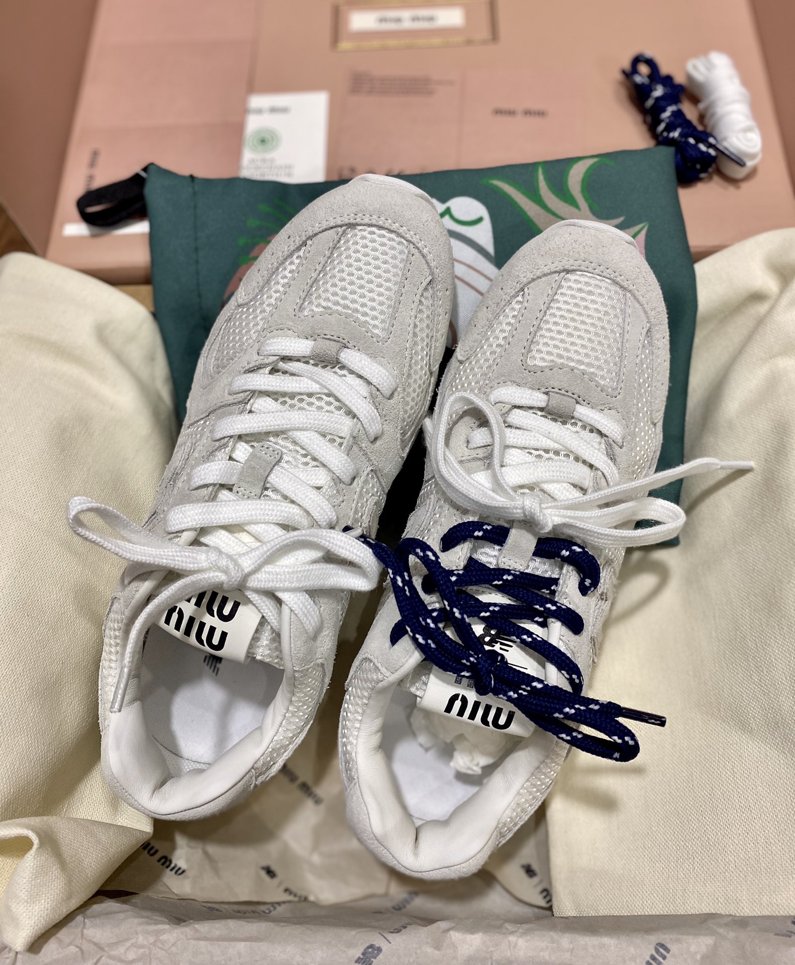 Miu X New Balance Sneaker