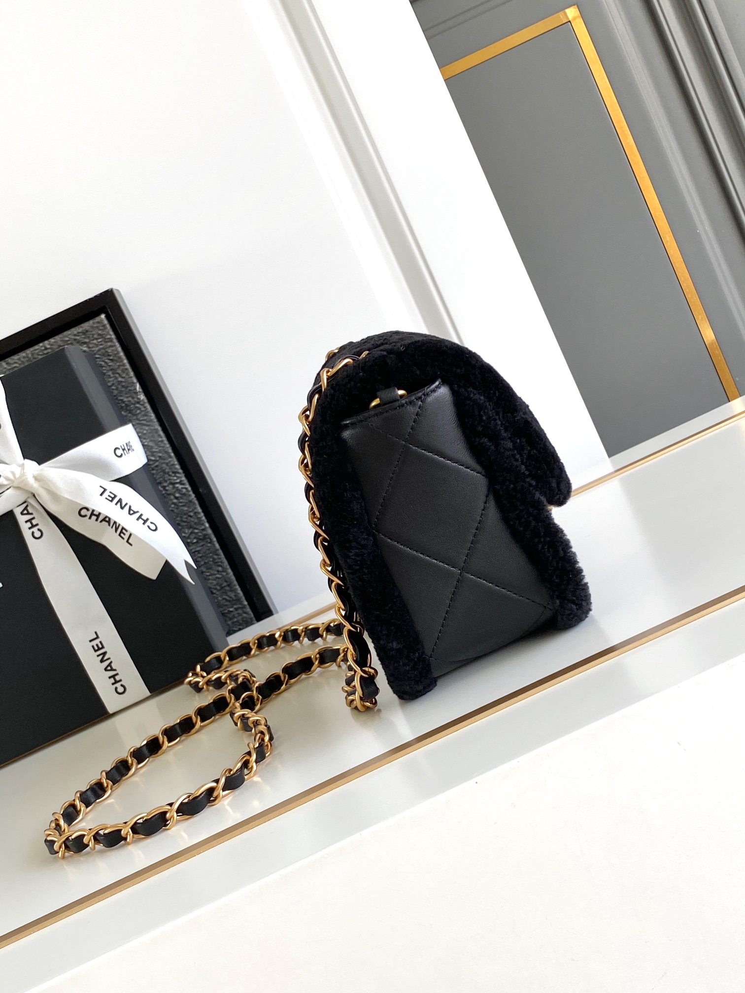 Ch@nel Flap Bag-12x 18x6CM