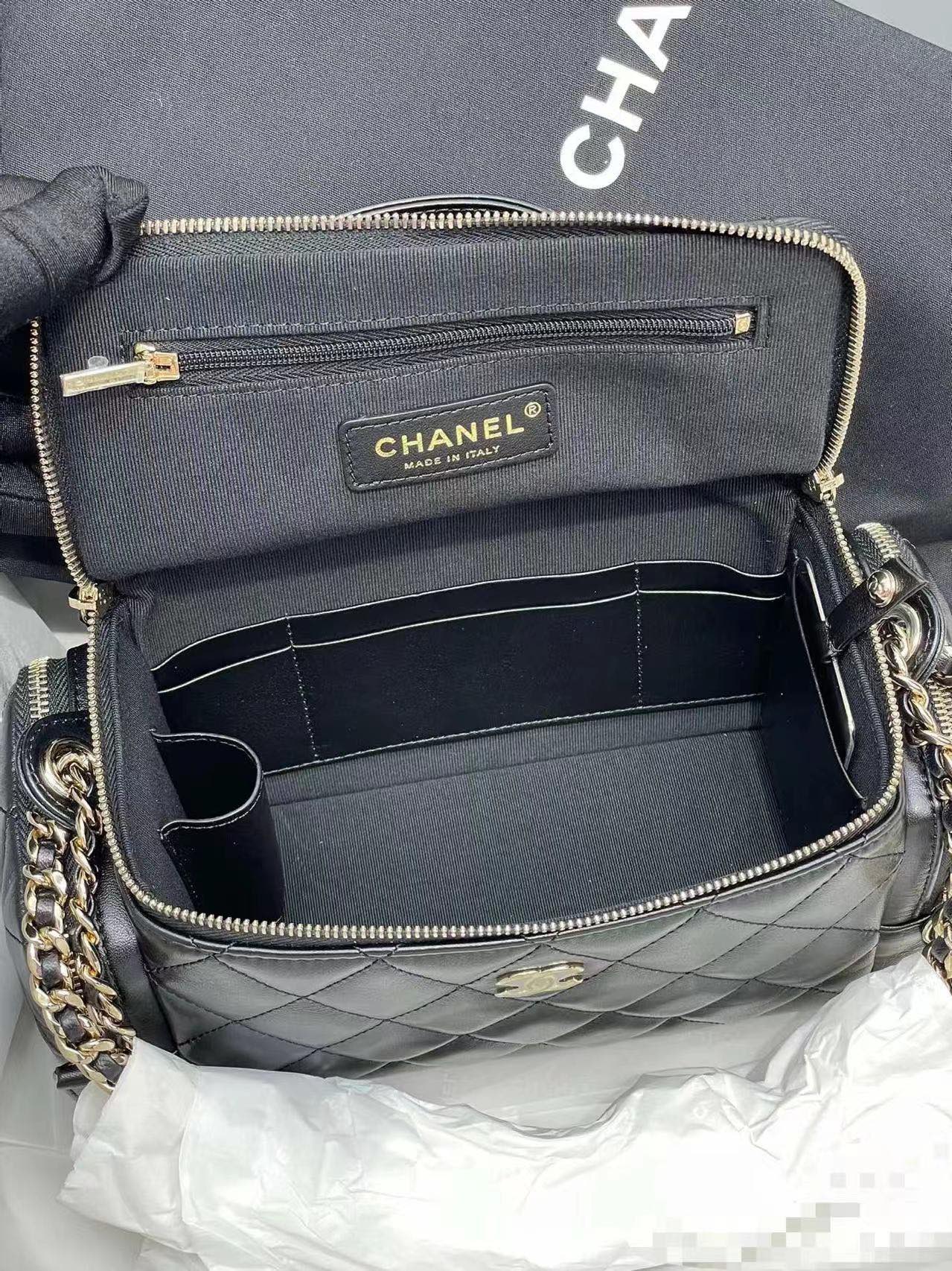 Ch@nel Cosmetic Bag-23x12x10CM