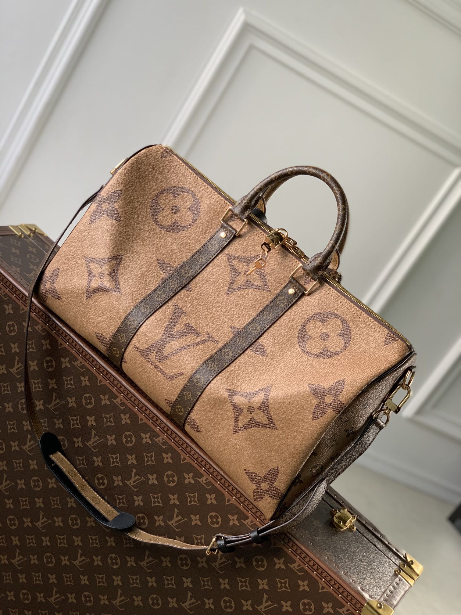 Louis Vuitton Keepall Bandoulière 45-M24315-45 × 27 × 20CM