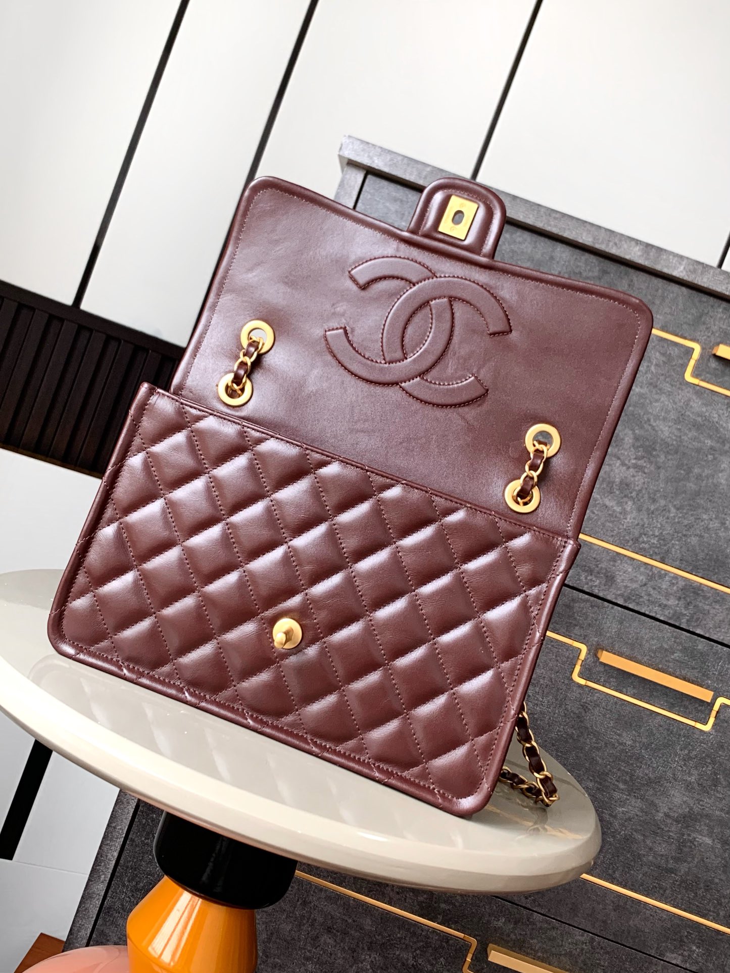 Ch@nel Flap Bag- 19‘5x 28x 7CM