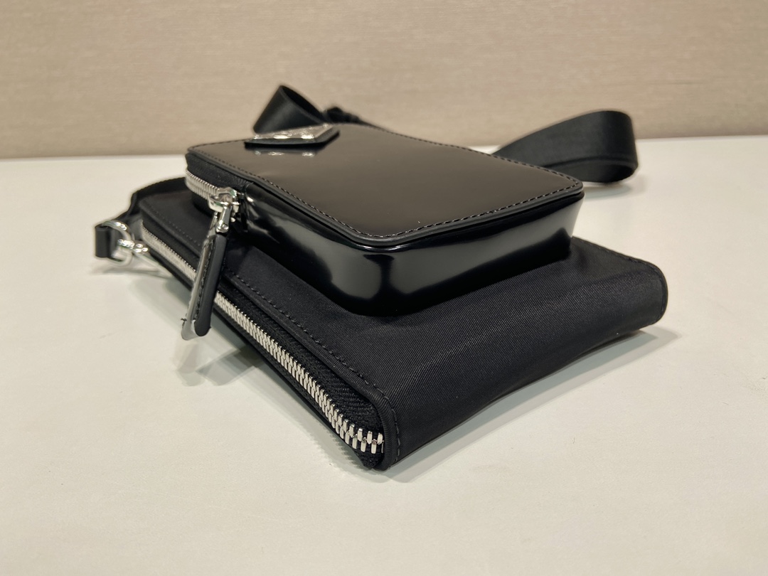 Prada Prada Prada Re-Nylon Phone Case Shoulder 2ZT060 Bag-11.5*18CM