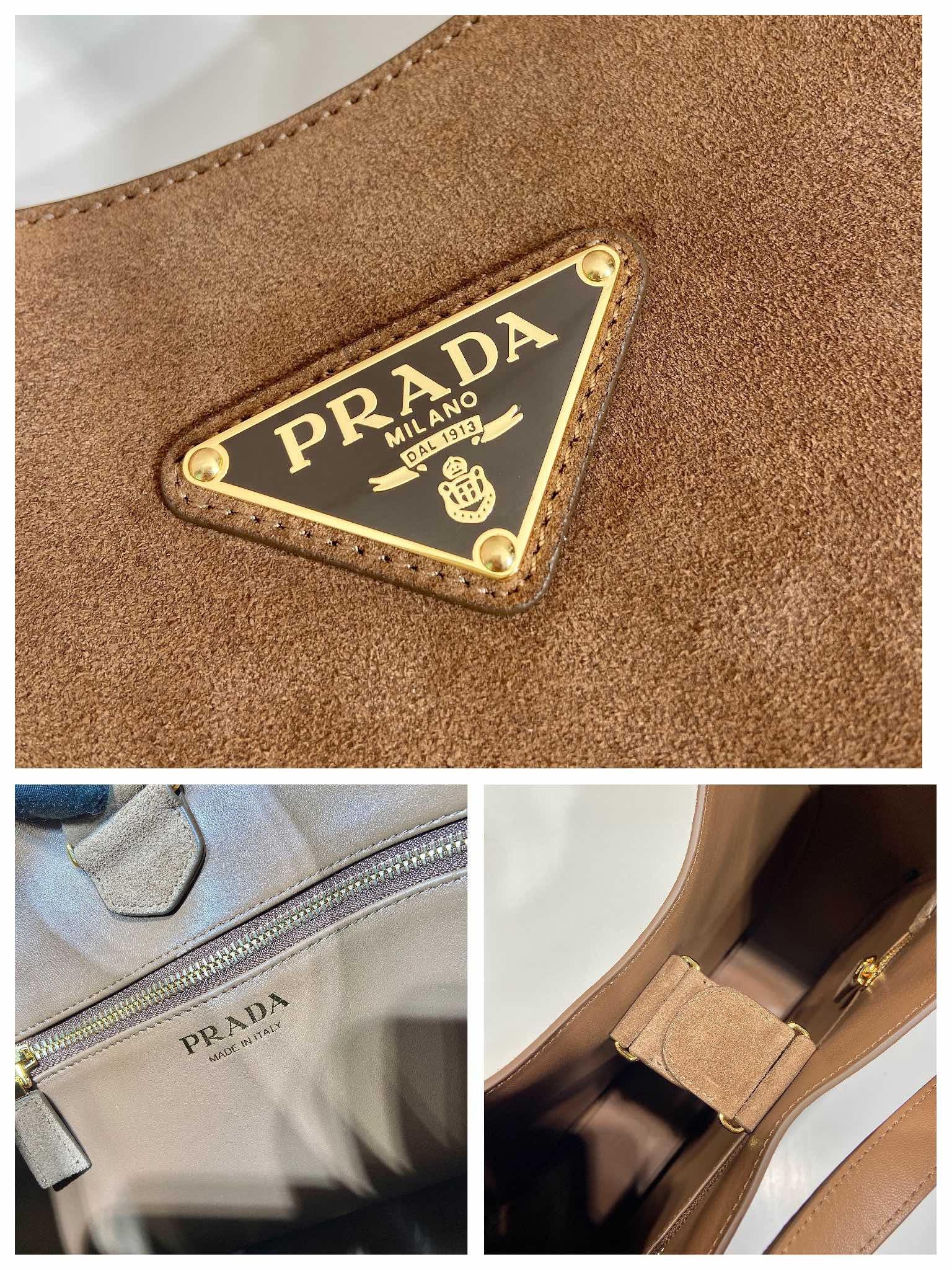 Prada Cleo 1BC181 Shoulder Bag-40*30*9CM
