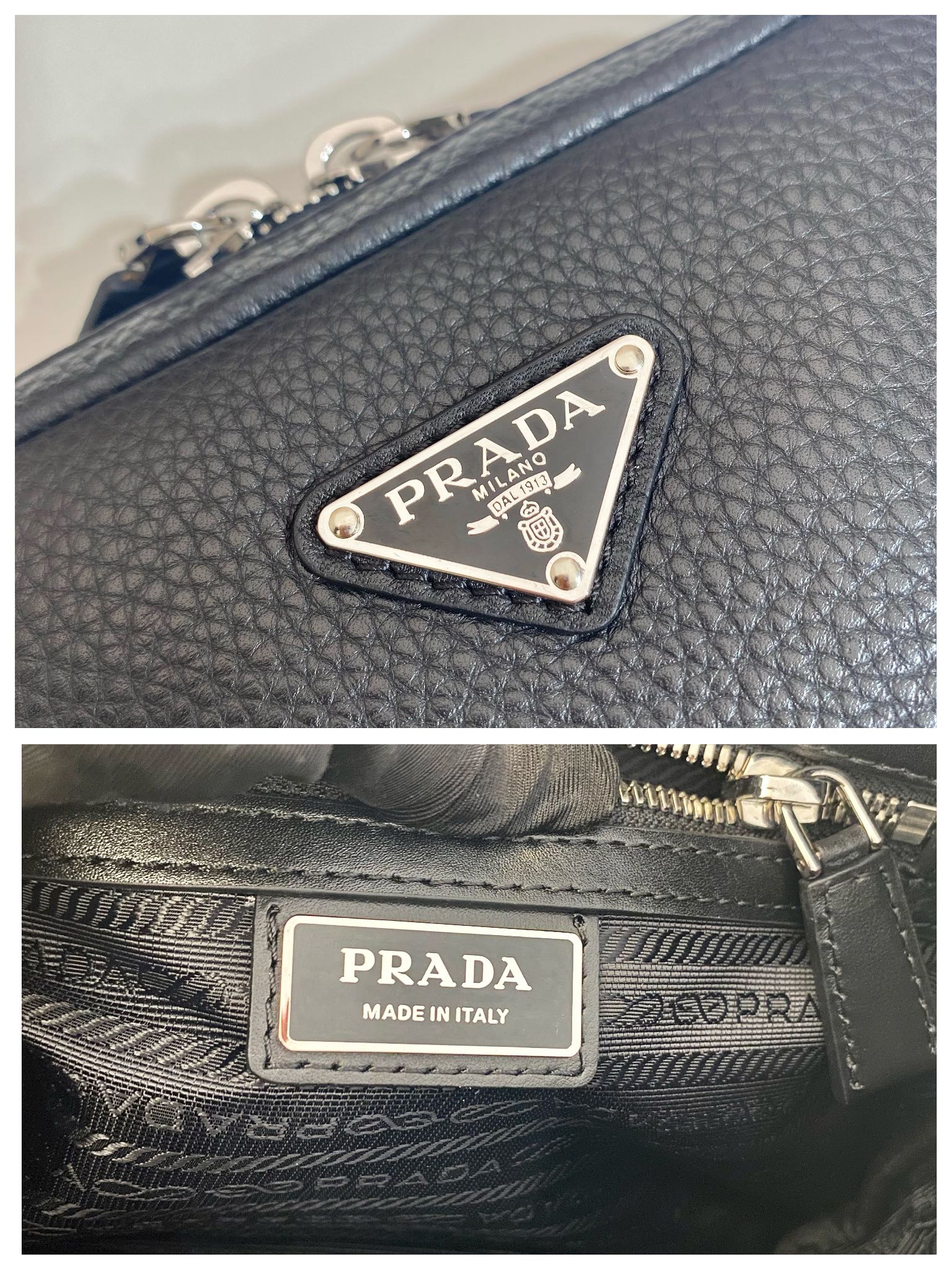 Prada Prada Leather Shoulder Bag-2VH184-19.5*13.5*6CM