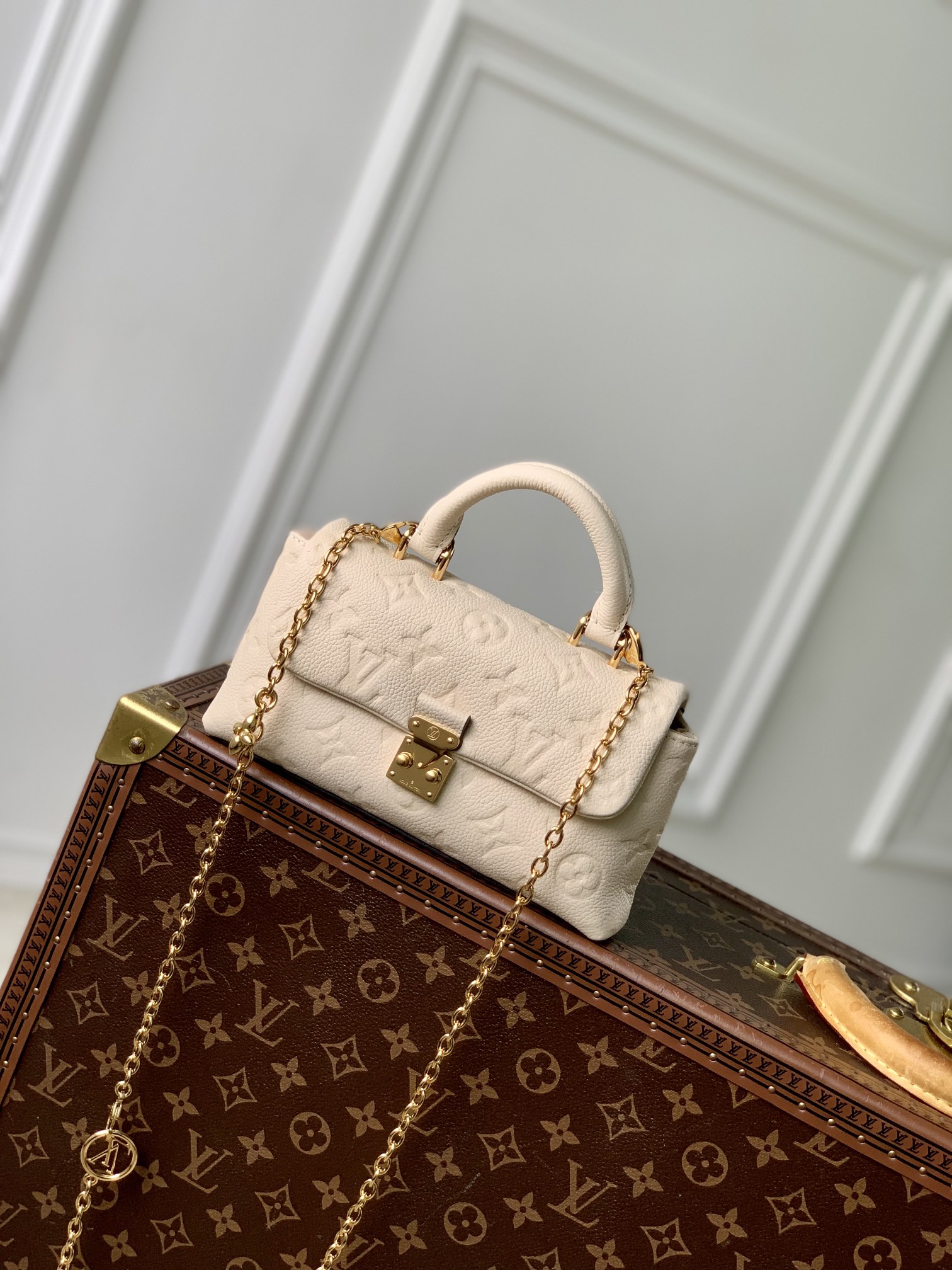 Louis Vuitton Nano Madeleine Handbag-12.5 x 6 x 21CM