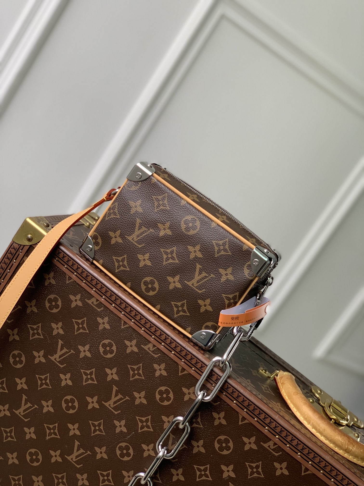 Louis Vuitton Mini Soft Trunk M25132-18.5 x13x8CM