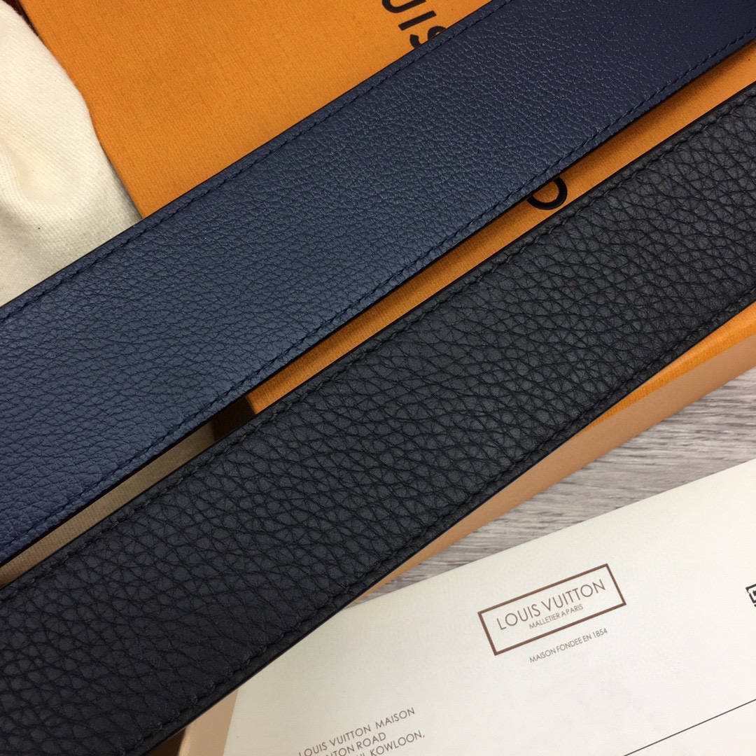 Louis Vuitton Men Belt-4CM