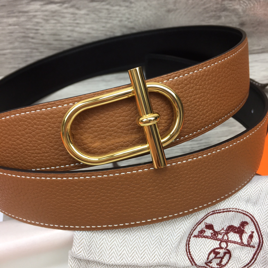 Hermes Men Belt-3.8CM