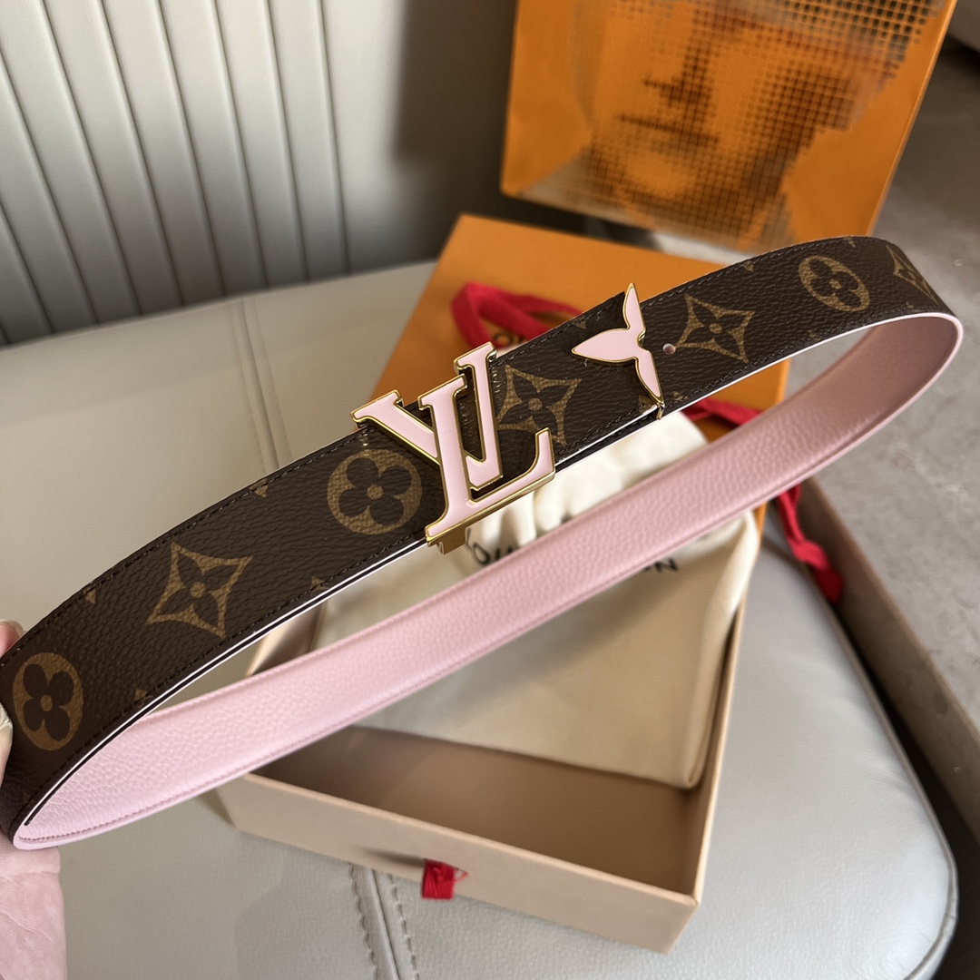 Louis Vuitton Belt-3CM