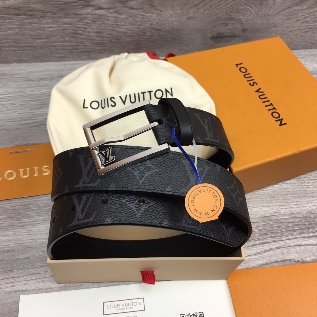 Louis Vuitton Men Belt-3.5CM