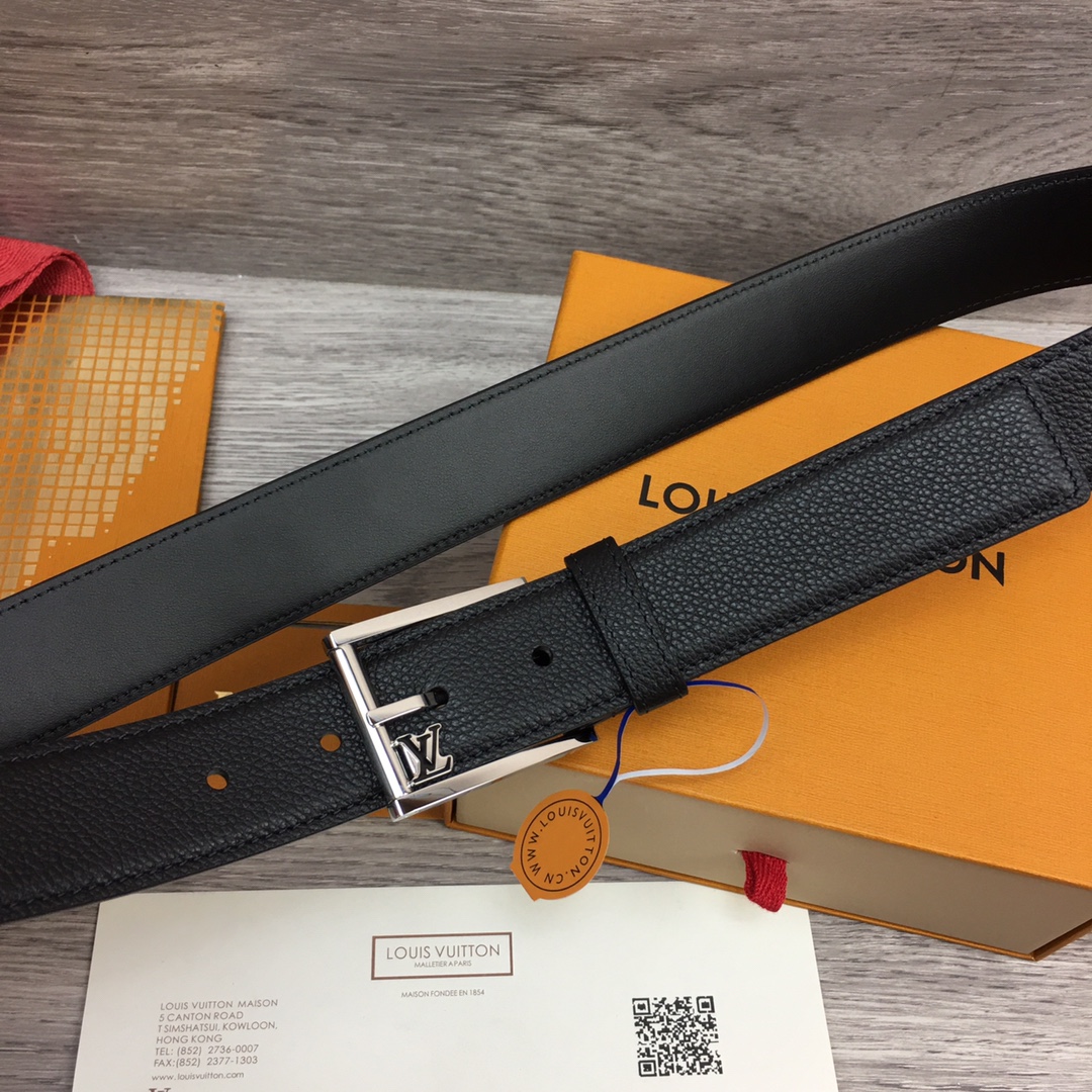 Louis Vuitton Men Belt-3.5CM