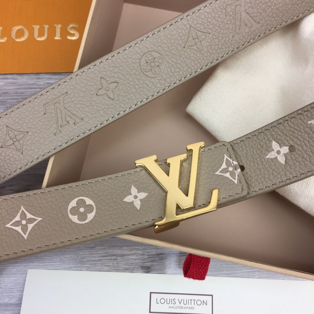 Louis Vuitton Women Belt-3CM