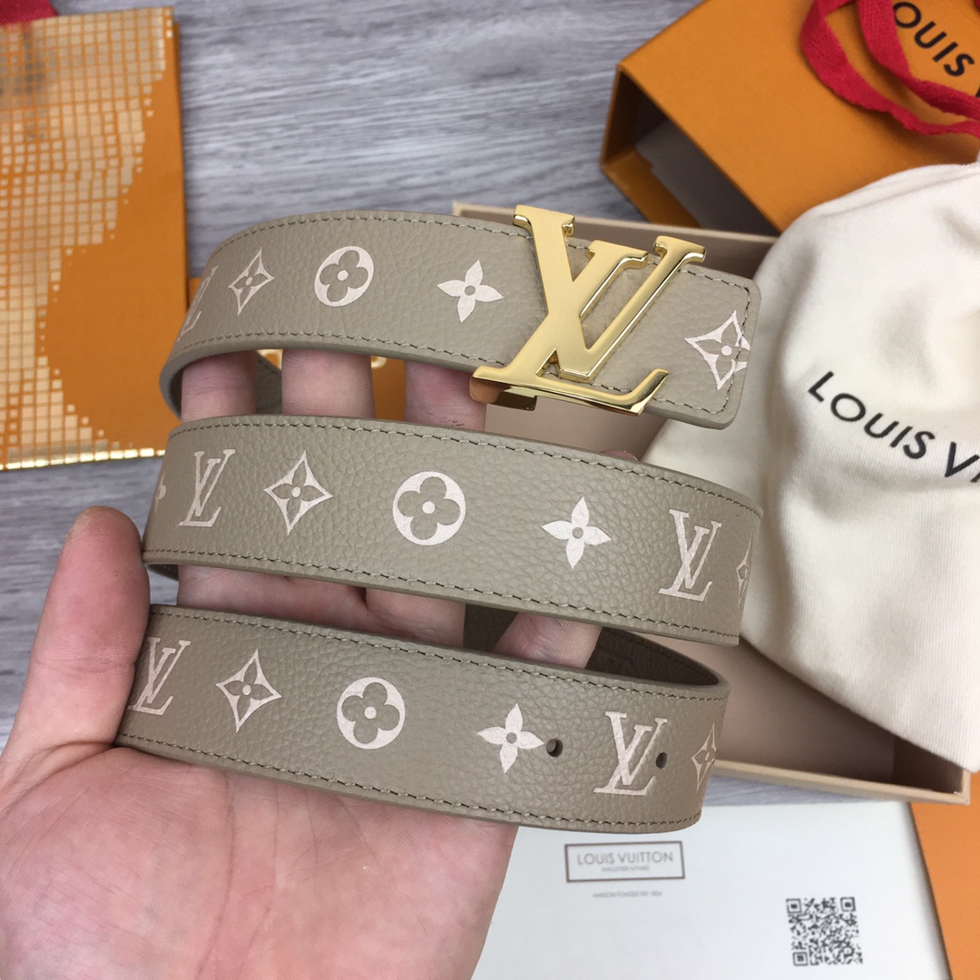 Louis Vuitton Women Belt-3CM