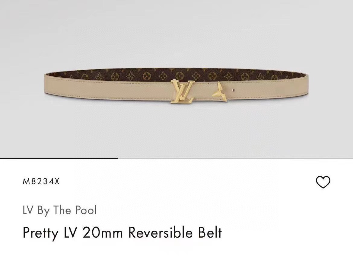 Louis Vuitton Women Belt-2&3CM