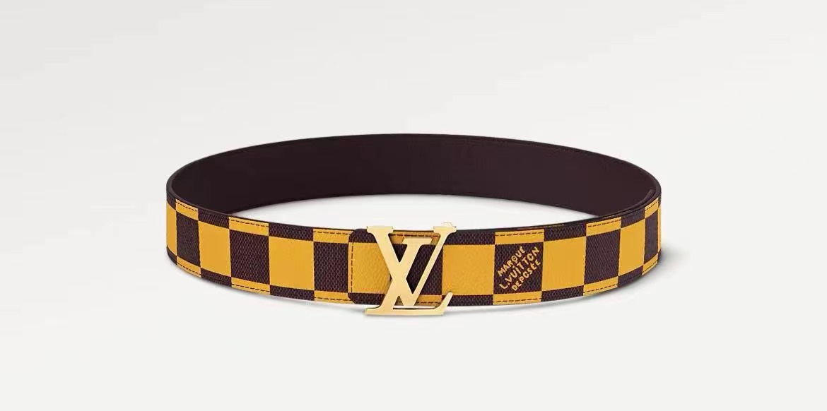 Louis Vuitton Men Belt-4CM