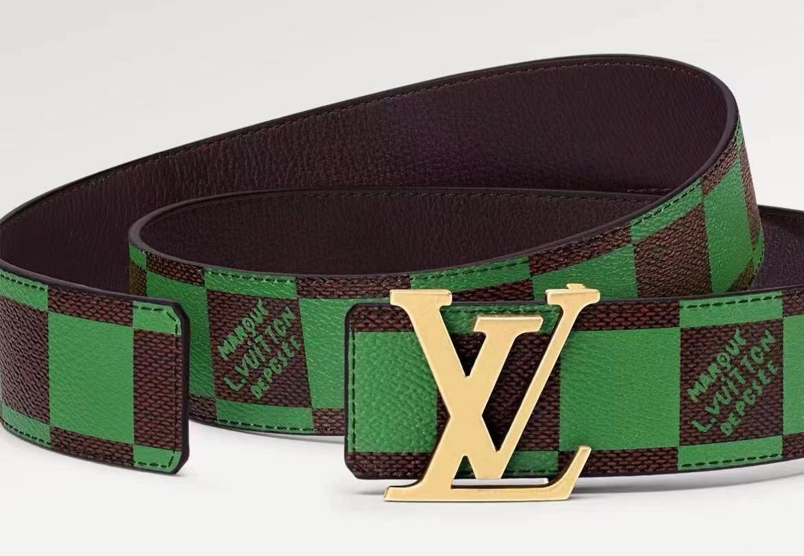 Louis Vuitton Men Belt-4CM