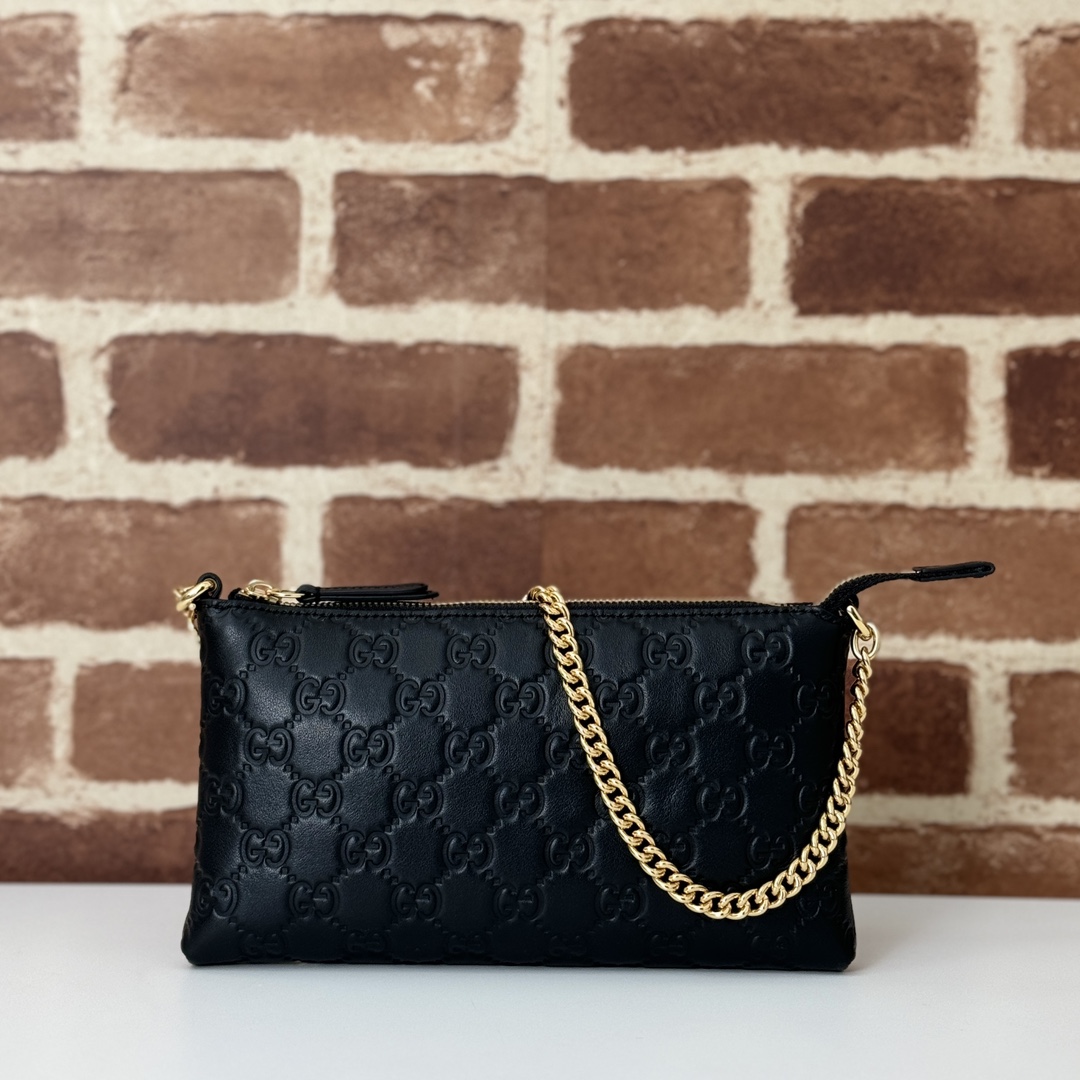 Gucci GG Signature Chain Wallet -22.5*13*2.5CM