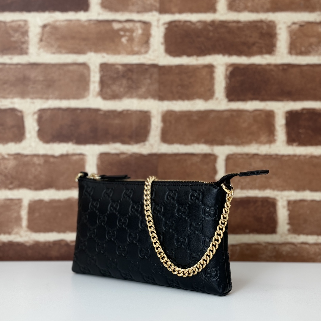 Gucci GG Signature Chain Wallet -22.5*13*2.5CM