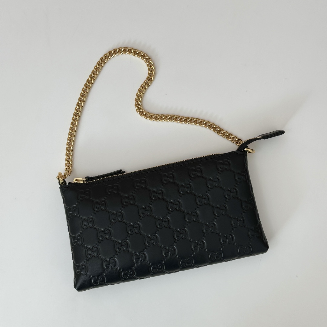 Gucci GG Signature Chain Wallet -22.5*13*2.5CM