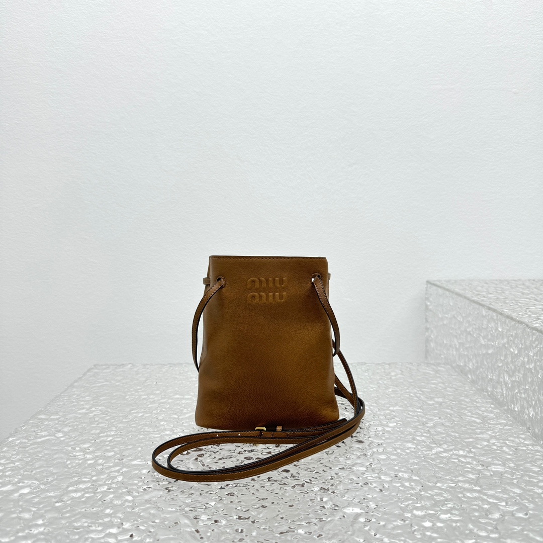 MiuMiu Nappa Bag -14*17*6CM