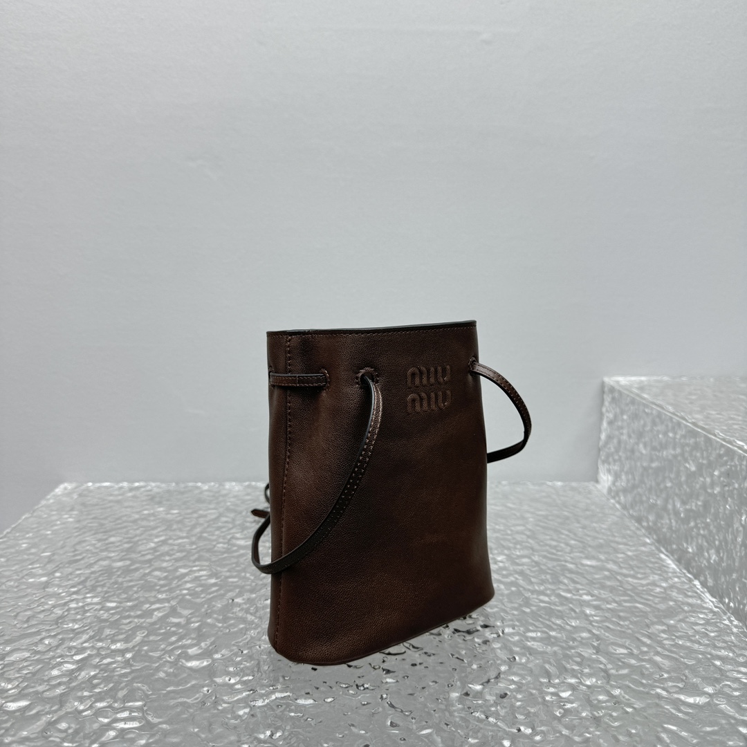 MiuMiu Nappa Bag -14*17*6CM