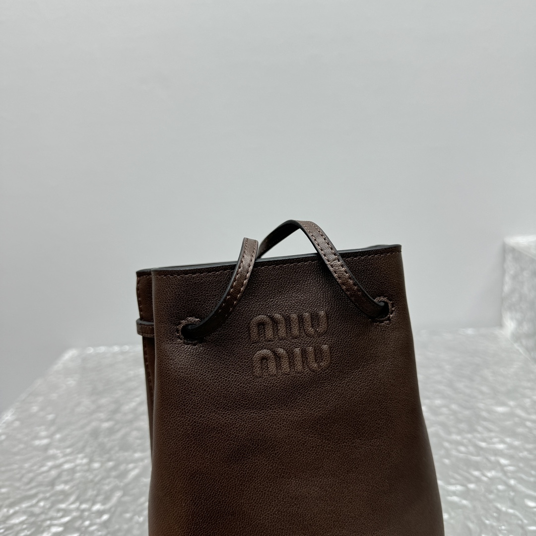 MiuMiu Nappa Bag -14*17*6CM