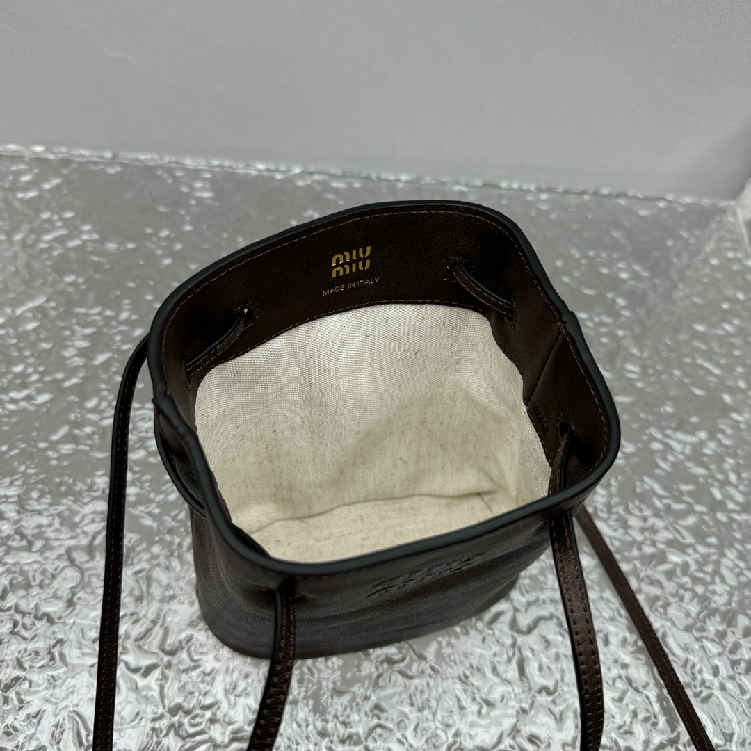 MiuMiu Nappa Bag -14*17*6CM