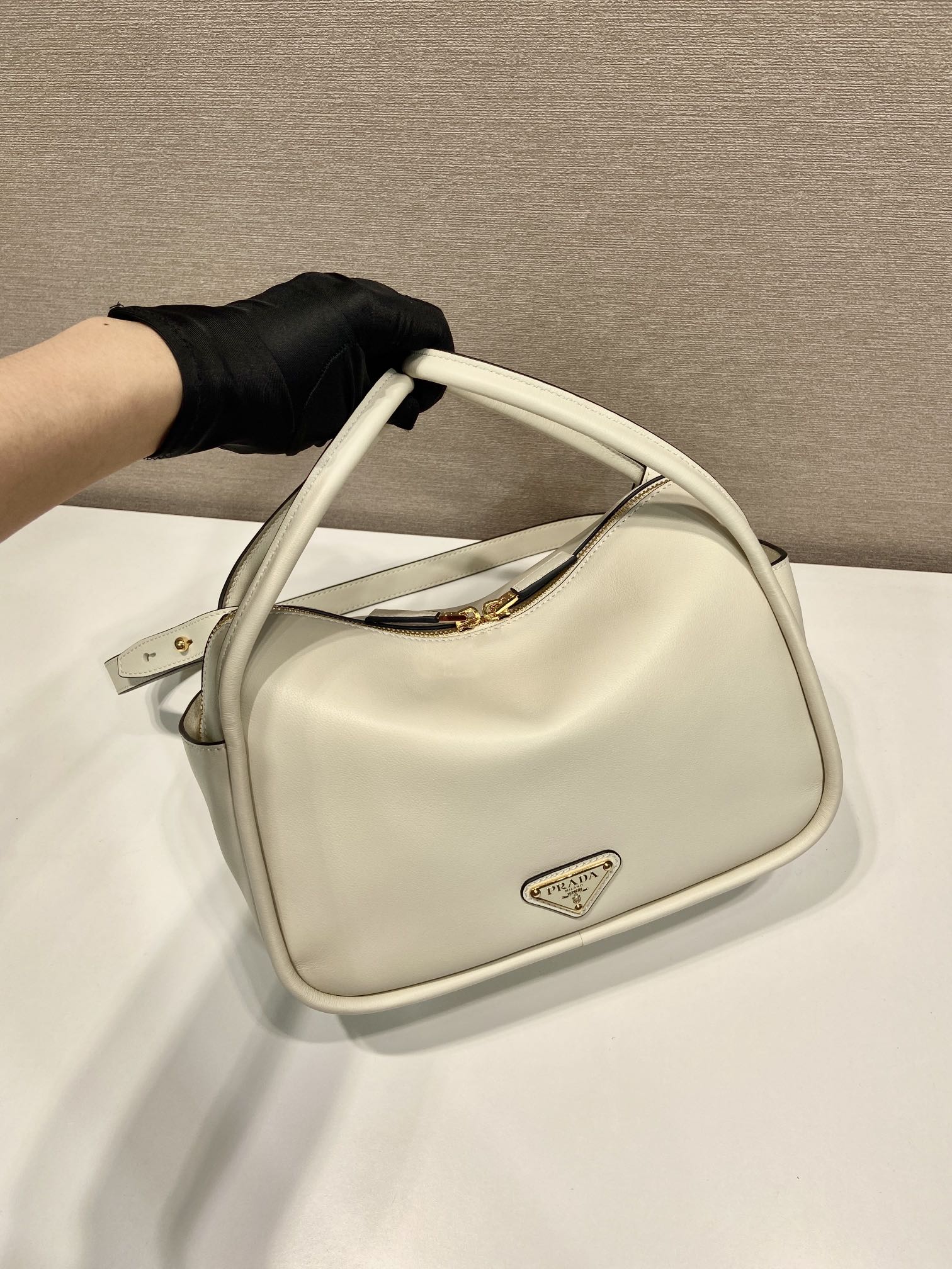 Prada Women Leather Handbag -1BA451-25*18*10CM