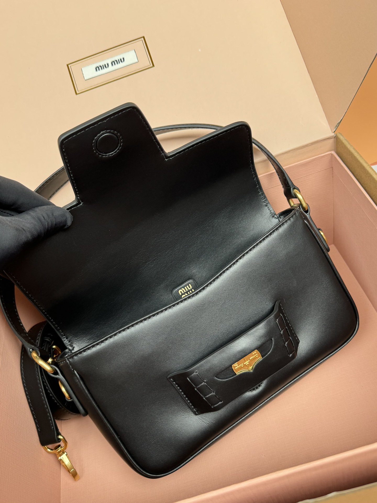 MiuMiu Penny Leather Bag-23*12.5*5CM