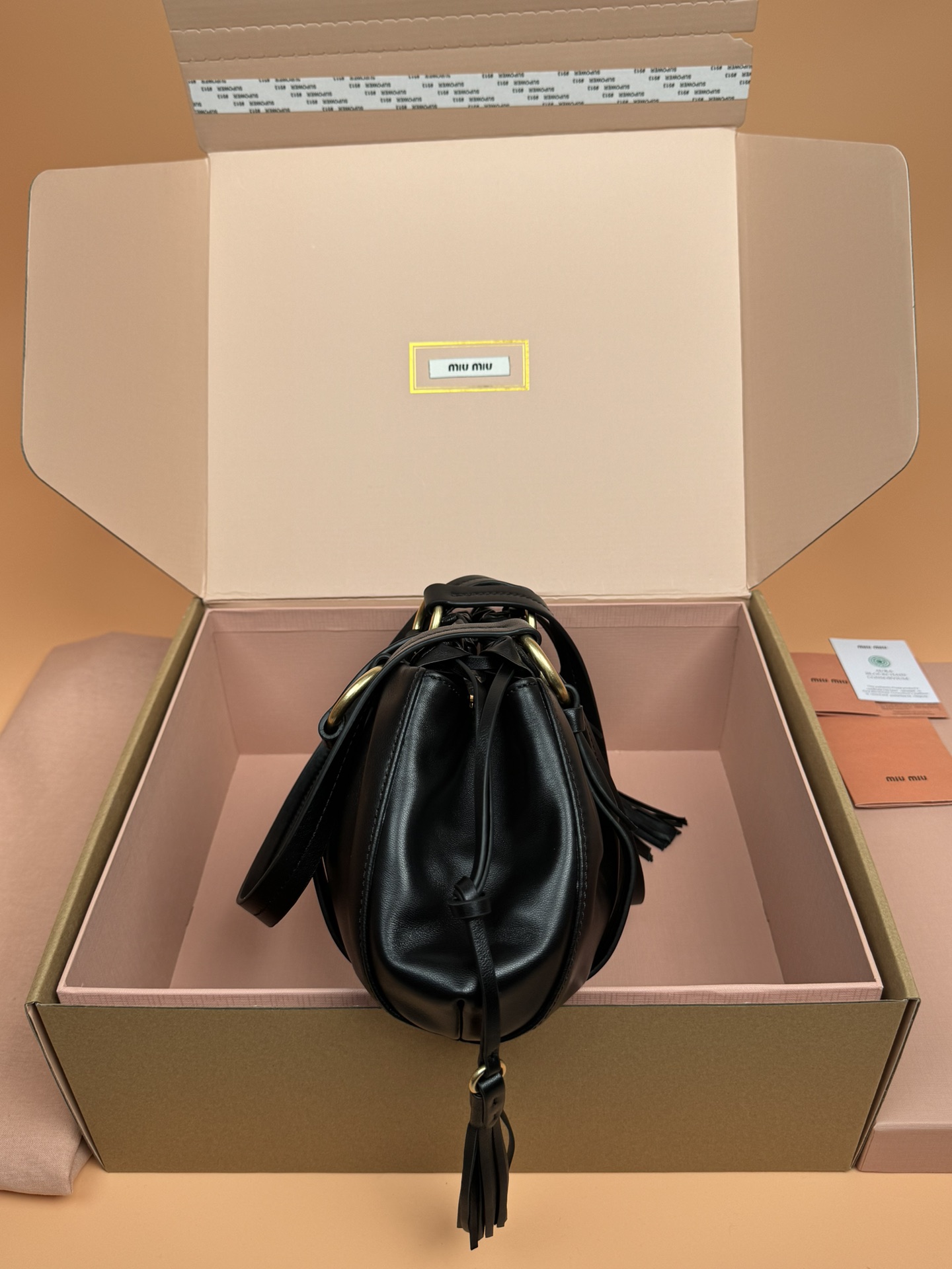 MiuMiu Joie Nappa Leather Bag-32*16*10.5CM