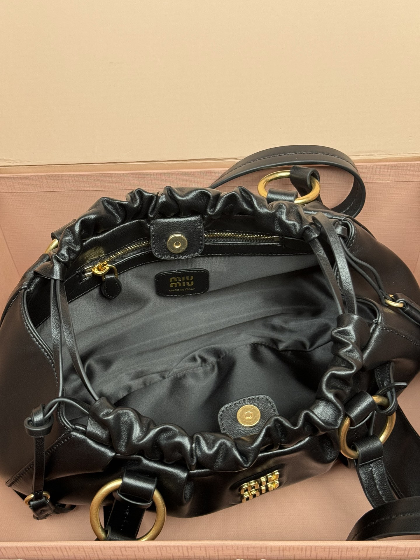MiuMiu Joie Nappa Leather Bag-32*16*10.5CM