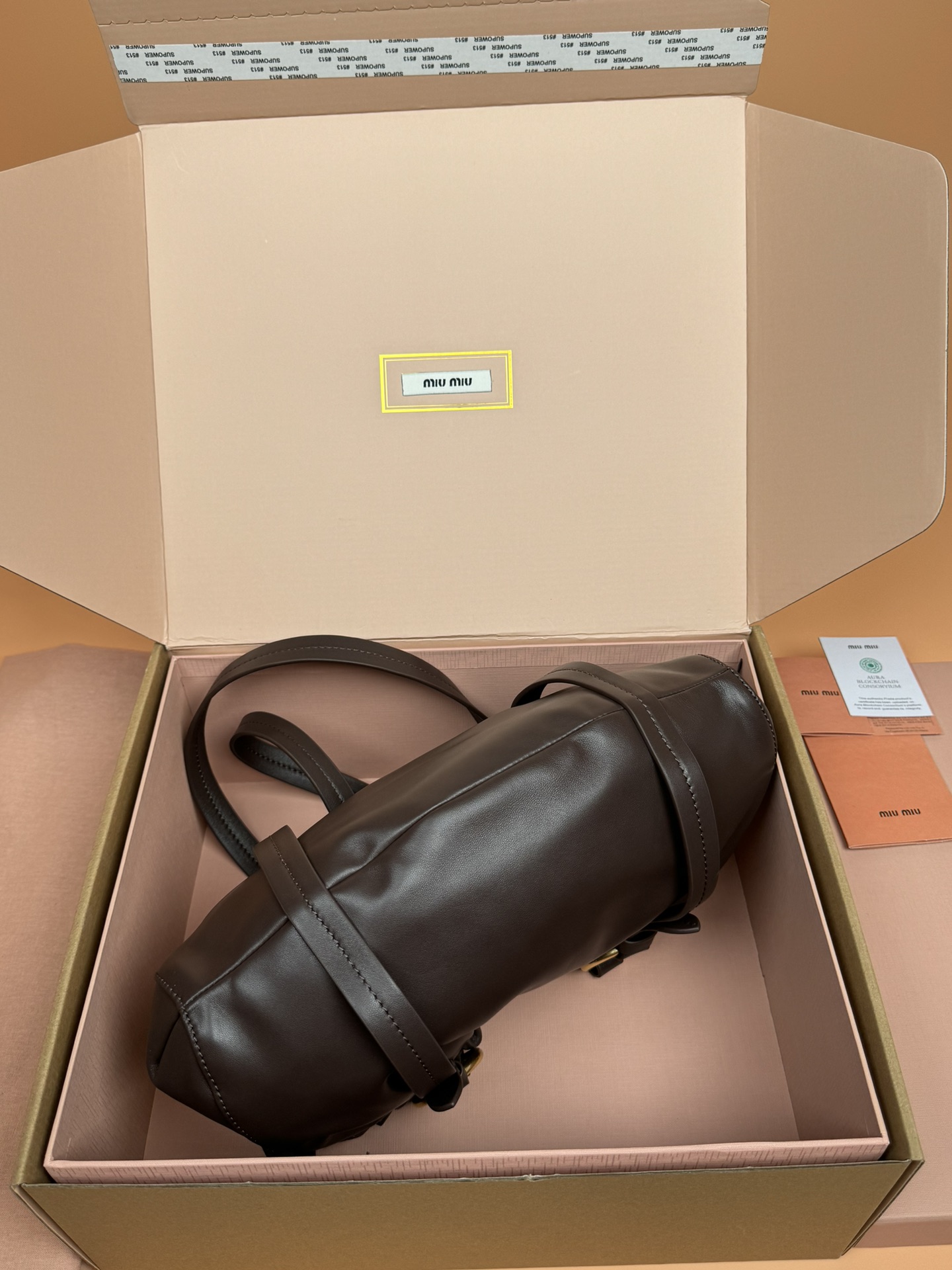 MiuMiu Joie Nappa Leather Bag-32*16*10.5CM