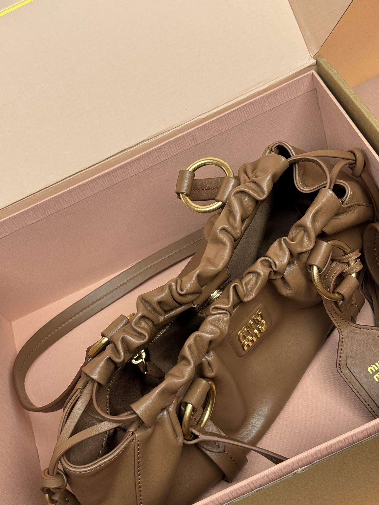 MiuMiu Joie Nappa Leather Bag-32*16*10.5CM