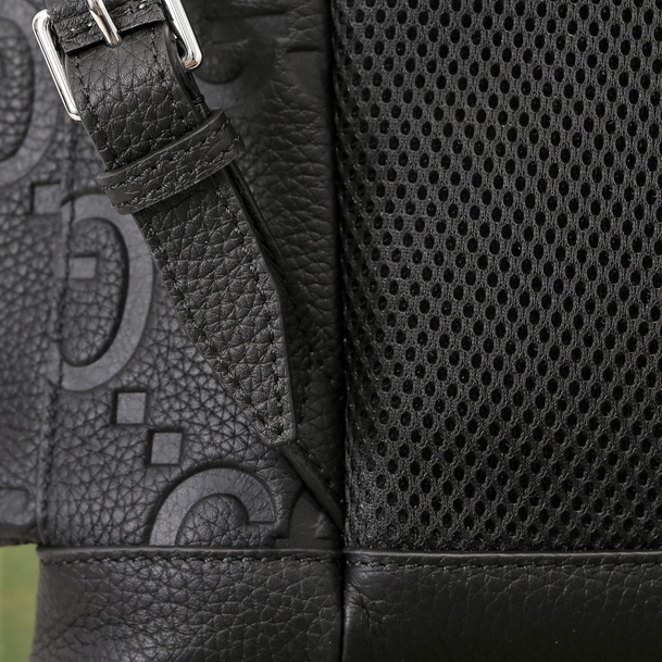 GUCCI Medium Jumbo GG Backpack-Black-41*34*12CM