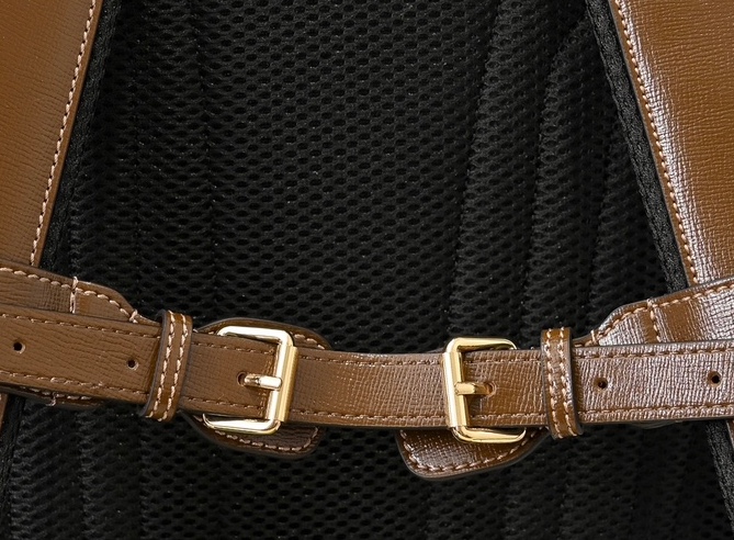 Gucci Backpack Medium GG Supreme Canvas Beige/Ebony-26*43*18CM