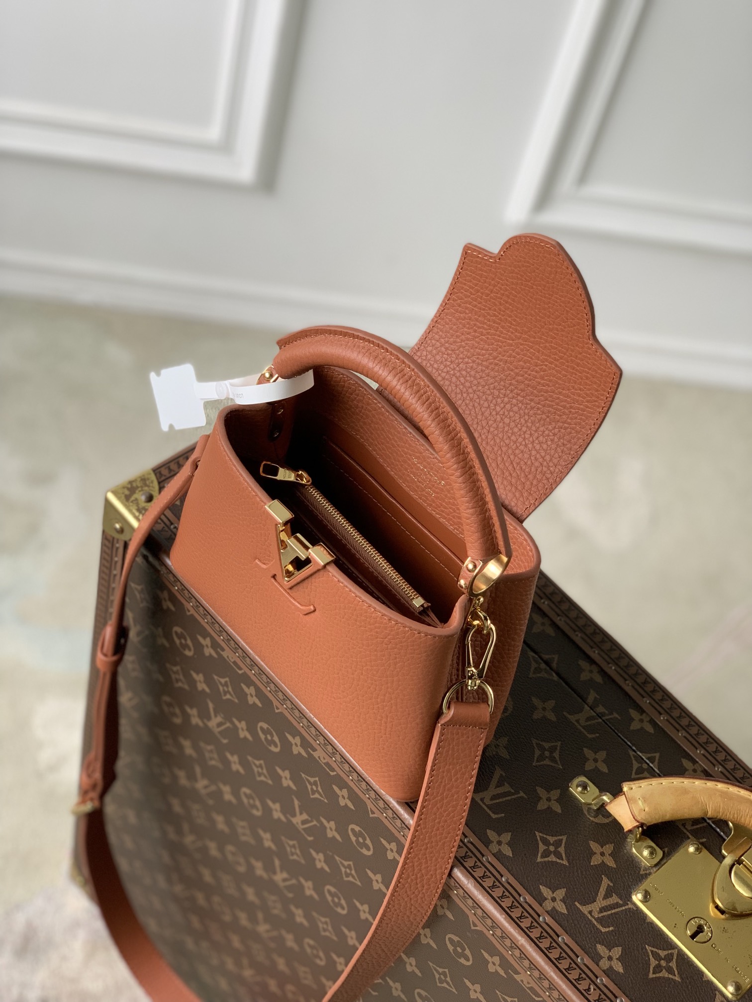 Louis Vuitton Mini Capucines Handlebag-21×14×8CM