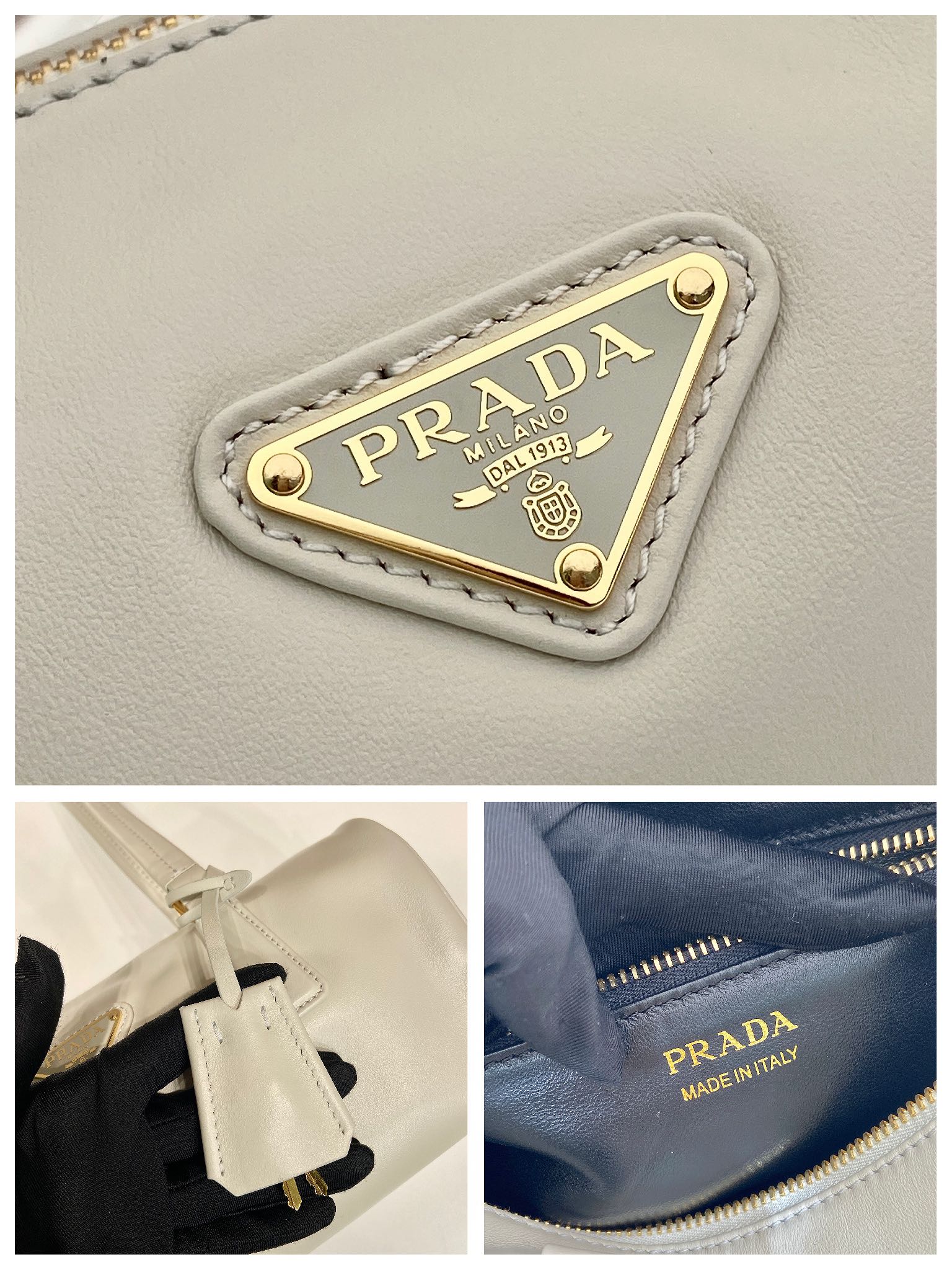 Prada Women Leather Handbag -1BB127-29*12.5*10CM