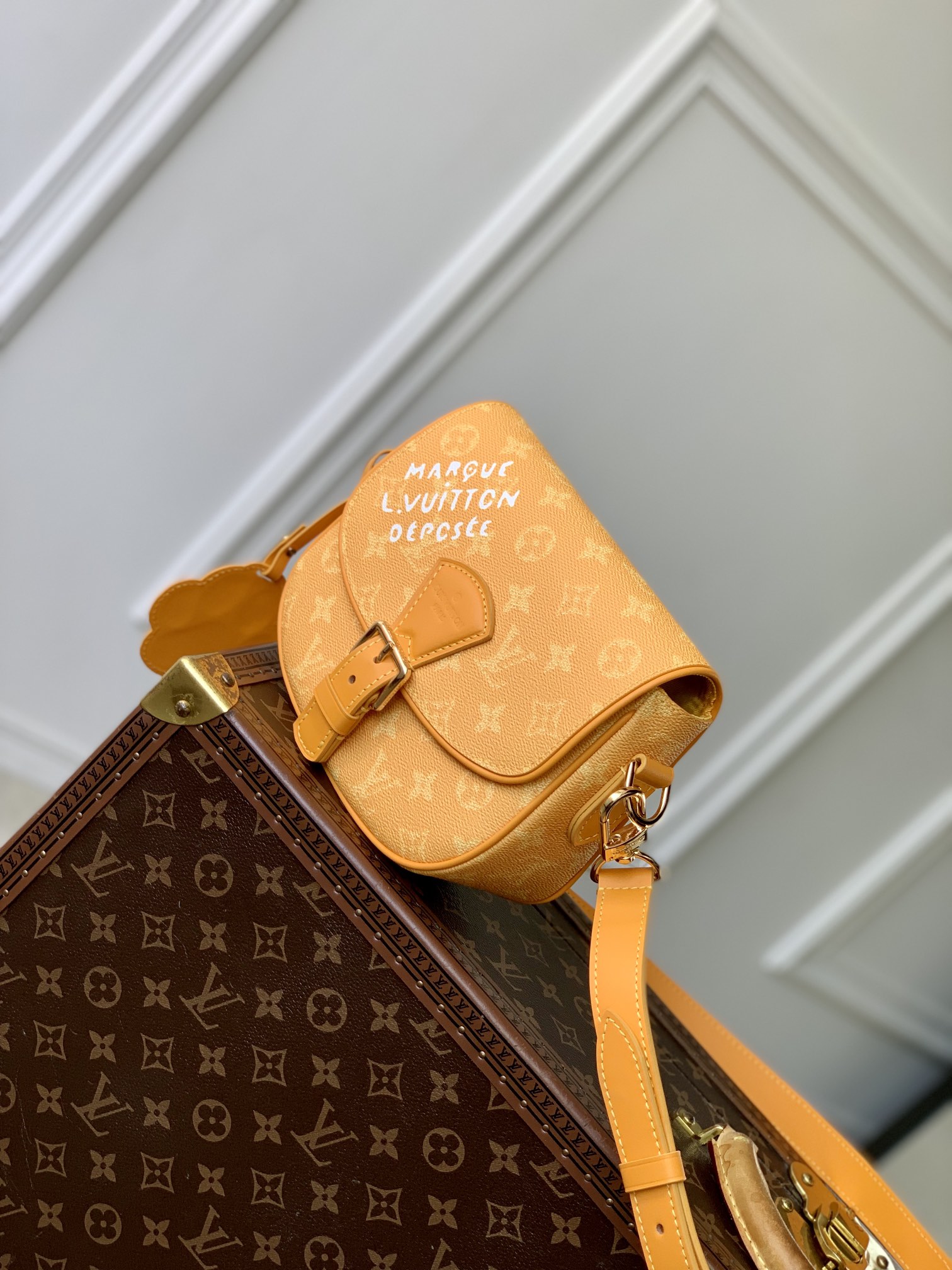 Louis Vuitton Montsouris Bag-M47060-20 x 17 x 7CM