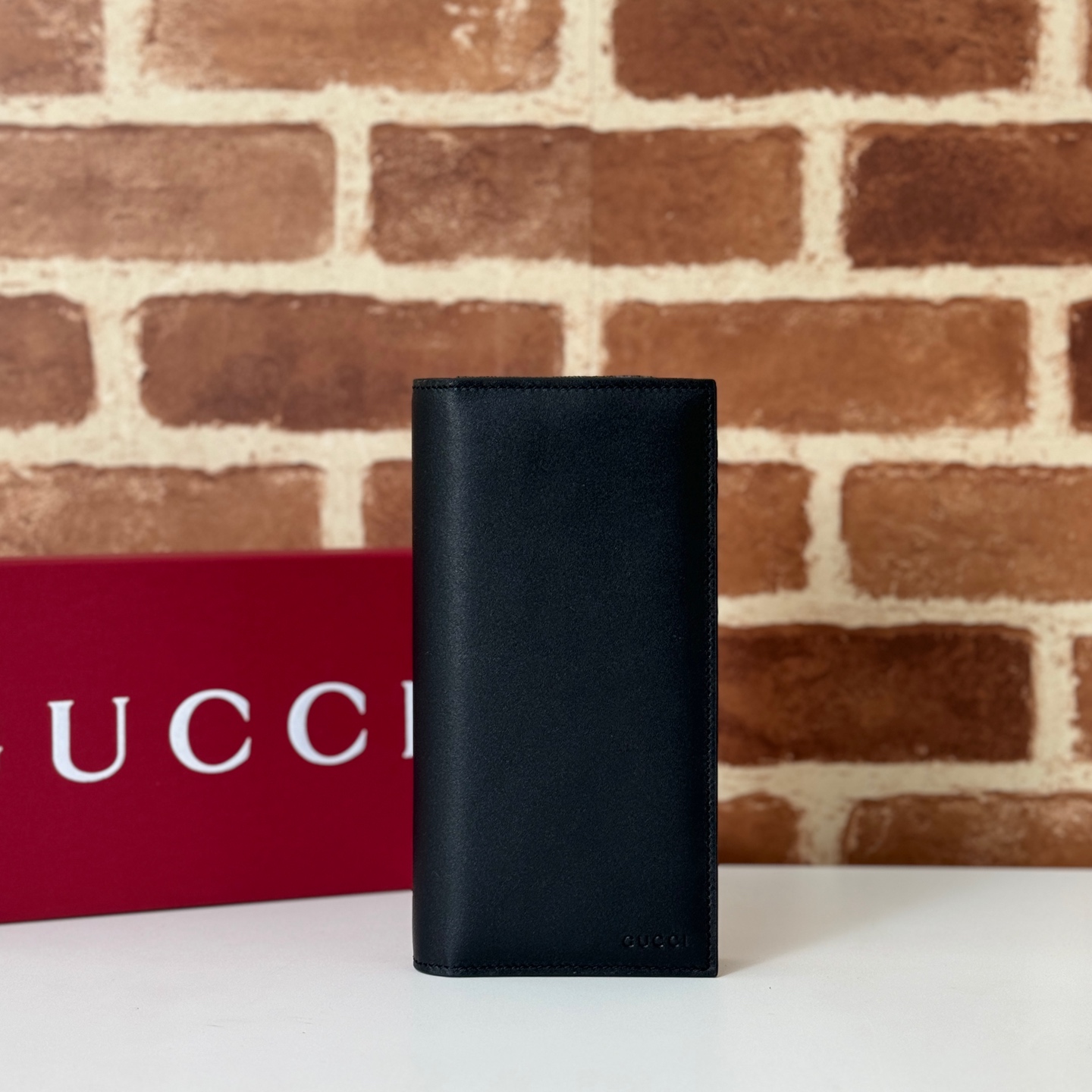 Gucci GG Emblem Wallet-10*19*2CM