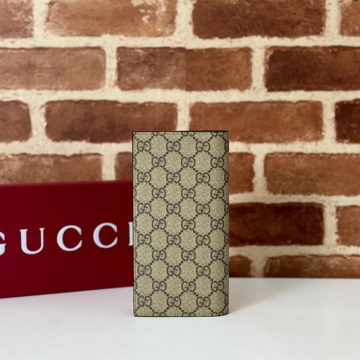 Gucci GG Emblem Wallet-10*19*2CM