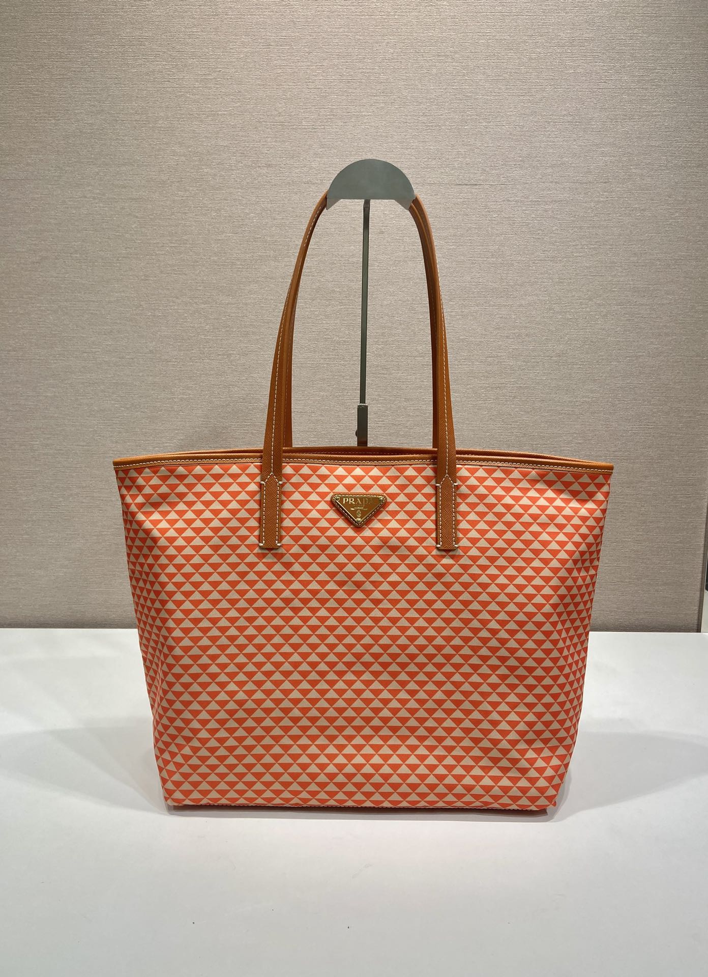 Prada Tessuto Triangulum Tote-1BD552-33*29*14CM