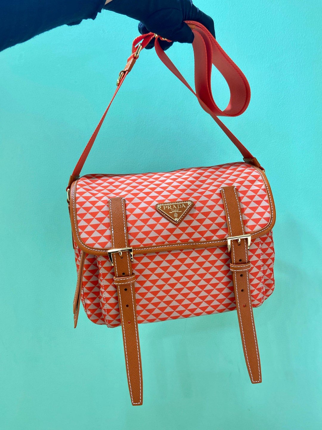 Prada Symbole Bag-1BD383-25*19.5*11CM