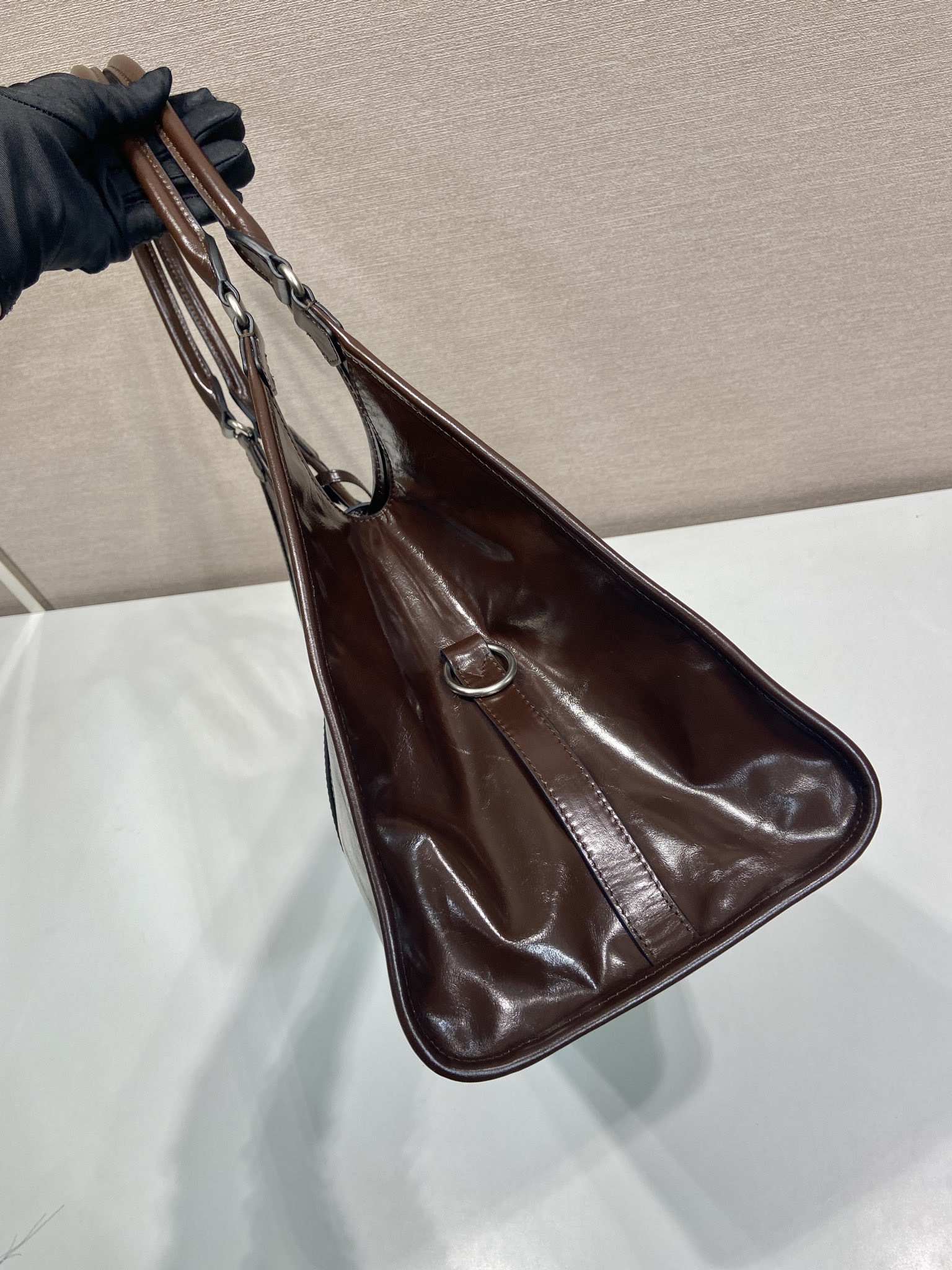 Prada Leather Tote Bag-1BG570-39*24.5*14CM
