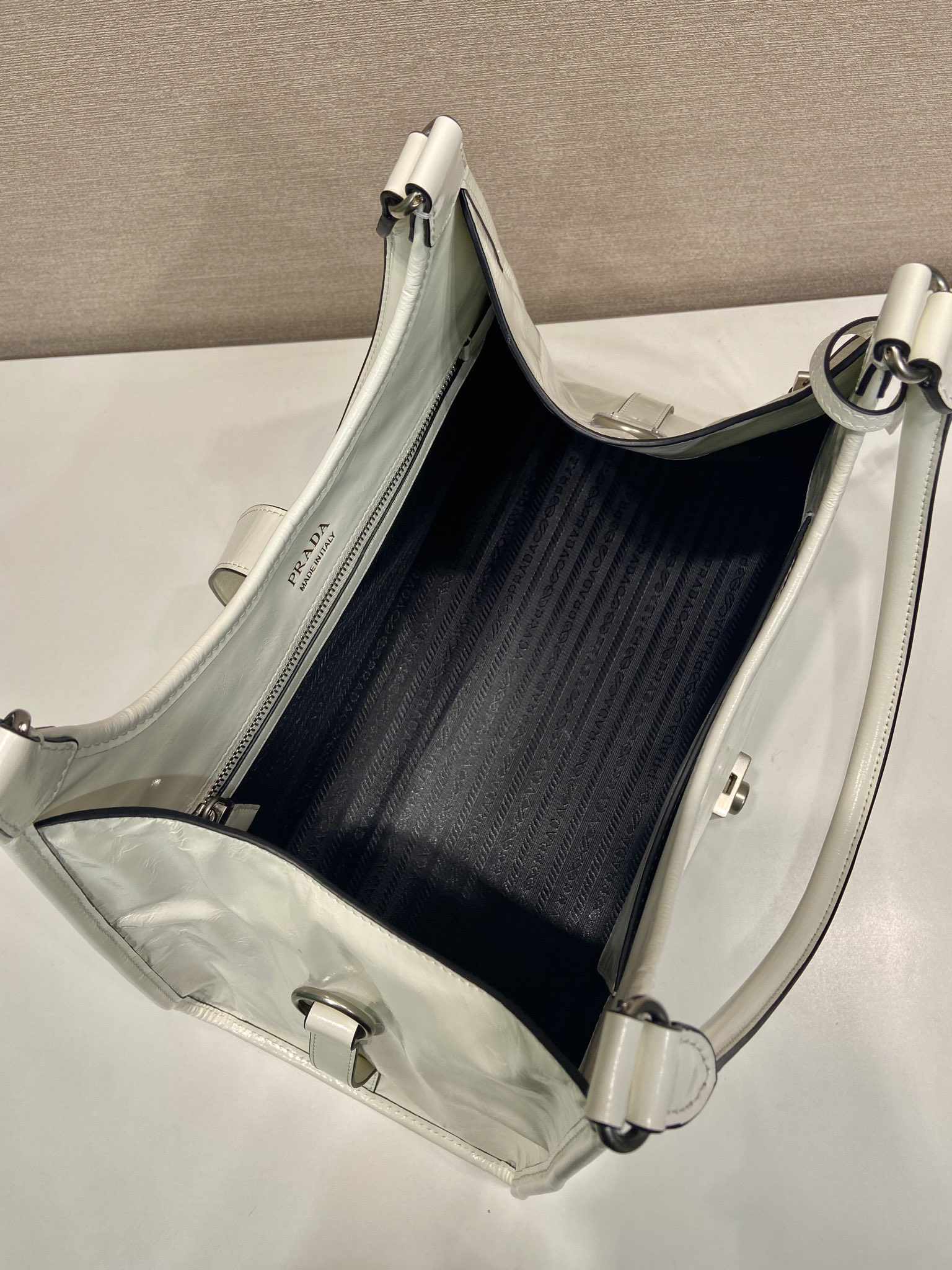 Prada Leather Tote Bag-1BG570-39*24.5*14CM